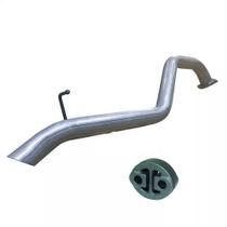 Escapamento Tubo Traseiro Hilux Cab Dupla 3.0 2005 Em Diante