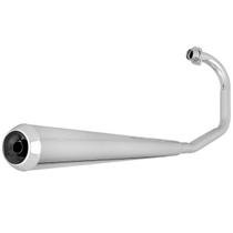 Escapamento Turuna Moto Honda Titan 150 Ks 2004 a 2008 Cromo Forte