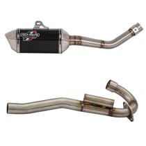 Escapamento Viola Racing Ms1 Mx Crf 230 Curva Bomber