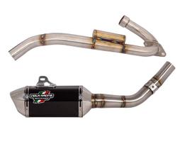 Escapamento Viola Racing Ms1 Mx Crf 250f Curva Bomber