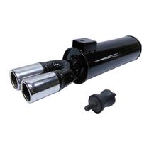 Escape Abafador Turbão Entrada 2 Pol Saída 2,5 Pol Adaptação