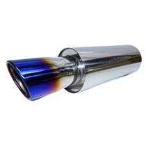 Escape Esportivo Cromado Queimada "Burned" Universal