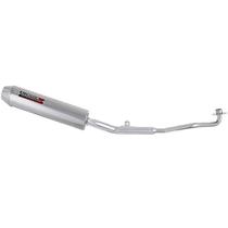 Escape Esportivo Super Adventure Aluminium SS Oval Pop 100 2007 Até 2010