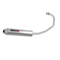 Escape Esportivo Super Adventure Aluminium SS Oval Titan 125 1996 Até 1999