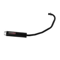 Escape Esportivo Super Adventure Aluminium SS Oval Titan 125 Fan 125 2000 à 2008