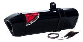 Escape / Ponteira Coyote Modelo TRS 2 Way + Mais em Alumínio - Apache 150 Escape / Ponteira Coyote Modelo TRS 2 Way + Mais em Alumínio - Apache 150