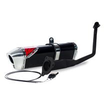 Escape / Ponteira Coyote Modelo TRS 2 Way + MAIS em Alumínio - Pop 110 ano 2015 em Diante Escape / Ponteira Coyote Modelo TRS 2 Way + MAIS em Alumínio - Pop 110 ano 2015 em Diante