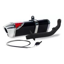 Escape / Ponteira Coyote Modelo TRS 2 Way + Mais em Alumínio - Tiger 800 XR, XC, XRX, XCX, XRT E XCA ano 2012 até 2020