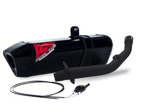 Escape / Ponteira Coyote Modelo TRS 2 Way + Mais em Alumínio - Tornado XR 250 ano 2007/2008 - Honda