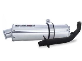 Escape / Ponteira Coyote RS1 Aluminio Redondo - Falcon NX 400 2006 até 2015 - Honda