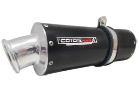 Escape / Ponteira Coyote RS3 Aluminio Oval - Lander 250 XTZ até 2018 Escape / Ponteira Coyote RS3 Aluminio Oval - Lander 250 XTZ até 2018