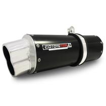 Escape / Ponteira Coyote RS5 Boca 8 Aluminio Oval - Biz 100 Todos os Anos - Honda