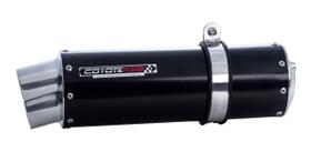 Escape / Ponteira Coyote RS5 Boca 8 Aluminio Oval - CB Hornet 600 F até 2007