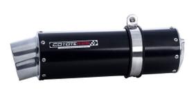 Escape / Ponteira Coyote RS5 Boca 8 Aluminio Oval - CG 150 Titan / Fan / Start ano 2014/2015 & Cg 160 Fan / Start até 2017