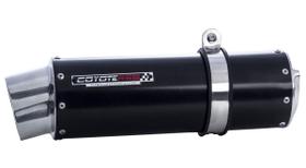 Escape / Ponteira Coyote RS5 Boca 8 Alumínio Oval - MT-03 ano 2016 em Diante - Yamaha Escape / Ponteira Coyote RS5 Boca 8 Alumínio Oval - MT-03 ano 2016 em Diante - Yamaha