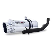 Escape / Ponteira Coyote RS5 Boca 8 Aluminio Oval - NX Falcon 400 2006 até 2015 - Honda Escape / Ponteira Coyote RS5 Boca 8 Aluminio Oval - NX Falcon 400 2006 até 2015 - Honda
