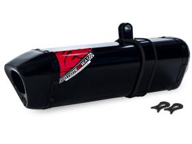 Escape / Ponteira Coyote TRS 2 WAY Alumínio 2X1 (Full) - GS 500 até 2008 - Suzuki Escape / Ponteira Coyote TRS 2 WAY Alumínio 2X1 (Full) - GS 500 até 2008 - Suzuki