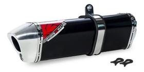 Escape / Ponteira Coyote TRS 2 Way Alumínio - Bros NX-R 125 / 150 ano 2009 até 2014 - Honda Escape / Ponteira Coyote TRS 2 Way Alumínio - Bros NX-R 125 / 150 ano 2009 até 2014 - Honda