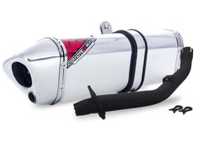 Escape / Ponteira Coyote TRS 2 WAY Alumínio - Falcon 400 ano 2006 até 2015 - Honda