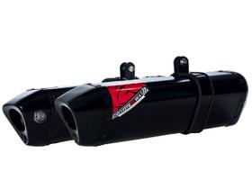 Escape / Ponteira Coyote TRS 2 Way Alumínio (PAR) - XT 660 R - Yamaha Escape / Ponteira Coyote TRS 2 Way Alumínio (PAR) - XT 660 R - Yamaha