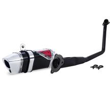 Escape Ponteira Coyote TRS 2 Way Junior 200mm em Alumínio DL 160 Ano 2025 em Diante - Haojue - Preto Escape Ponteira Coyote TRS 2 Way Junior 200mm em Alumínio DL 160 Ano 2025 em Diante - Haojue - Preto