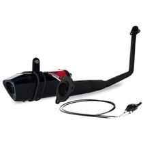 Escape Ponteira Coyote TRS 2 Way + Mais em Alumínio Factor DX 150 Ano 2025 em Diante Yamaha - Black