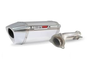 Escape / Ponteira Coyote TRS Tri-Oval 200mm Alumínio - Hornet CB 600 2008 em Diante - Honda Escape / Ponteira Coyote TRS Tri-Oval 200mm Alumínio - Hornet CB 600 2008 em Diante - Honda