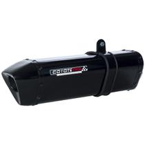 Escape / Ponteira Coyote TRS Tri-Oval Alumínio - Biz 100 Todos os Anos - Honda