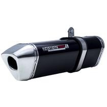 Escape / Ponteira Coyote TRS Tri-Oval Alumínio - CG 160 Titan ano 2016 em Diante - Honda