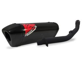 Escape / Ponteira Coyote TRS Tri-Oval Alumínio - Falcon NX 400 até 2005 - Honda