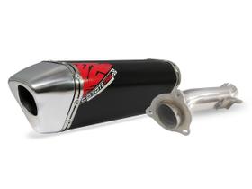 Escape / Ponteira Coyote TRS Tri-Oval Alumínio - Hornet CB 600 até 2007 - Honda