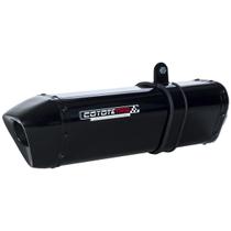 Escape / Ponteira Coyote TRS Tri-Oval Alumínio - Yes 125 - Suzuki