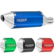 Escape / Ponteira + Curva Inox Coyote Performance - CG 125/150 Titan/Fan ESDi EX ano 2009 até 2013 - Honda