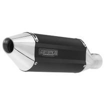 Escape / Ponteira + Curva Inox Coyote Performance - Fazer FZ 15 ano 2023 em Diante - Yamaha Escape / Ponteira + Curva Inox Coyote Performance - Fazer FZ 15 ano 2023 em Diante - Yamaha