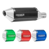 Escape / Ponteira + Curva Inox Coyote Performance - XRE 190 - Honda