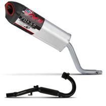 Escape ponteira v3 pro tork + curva nxr bros 160 / xre 190 Escape ponteira v3 pro tork + curva nxr bros 160 / xre 190