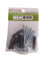 Escápula com bucha 06mm encartelado com 6 unidades Preguim