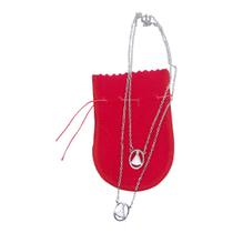 Escapulário aço inox Nossa senhora aparecida Vazado Oval