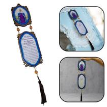 Escapulário Adorno De Porta Nossa Senhora das Lágrimas com Oração