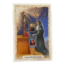 Escapulário Católico em Aço Inox Foto 32 cm - Escolha o seu Escapulário Católico em Aço Inox Foto 32 cm - Escolha o seu