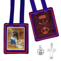 Escapulário católico TALPGOD Purple Escapularios Marie Julie Jahenny Escapulário católico TALPGOD Purple Escapularios Marie Julie Jahenny