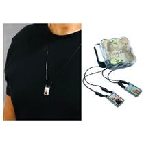 Escapulário Colar Nossa Senhora do Carmo e Santa Rita de Cássia Encerado