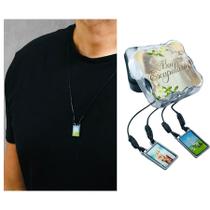 Escapulário Colar NS do Carmo e Nossa Senhora de Fátima Encerado Escapulário Colar NS do Carmo e Nossa Senhora de Fátima Encerado