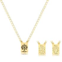 Escapulario Com Placas Pai Heroi Pai Amor Folheado A Ouro Escapulario Com Placas Pai Heroi Pai Amor Folheado A Ouro