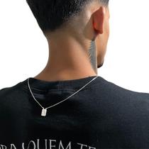 Escapulário Cristo De Prata 925 Italiana