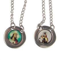 Escapulário de Inox Redondo Mini - 30 cm Escapulário de Inox Redondo Mini - 30 cm