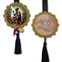 Escapulário de Porta Amuleto Enfeite de Proteção Preto Velho Escapulário de Porta Amuleto Enfeite de Proteção Preto Velho