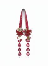 Escapulário de Porta Natalino Laços Bico de Papagaio Guizos 2m