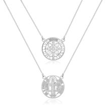 Escapulário de Prata São Bento