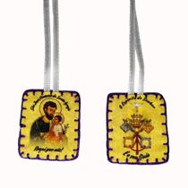 Escapulário de Tecido de São José Colorido